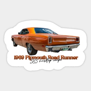 1969 Plymouth Road Runner 383 Hardtop Coupe Sticker